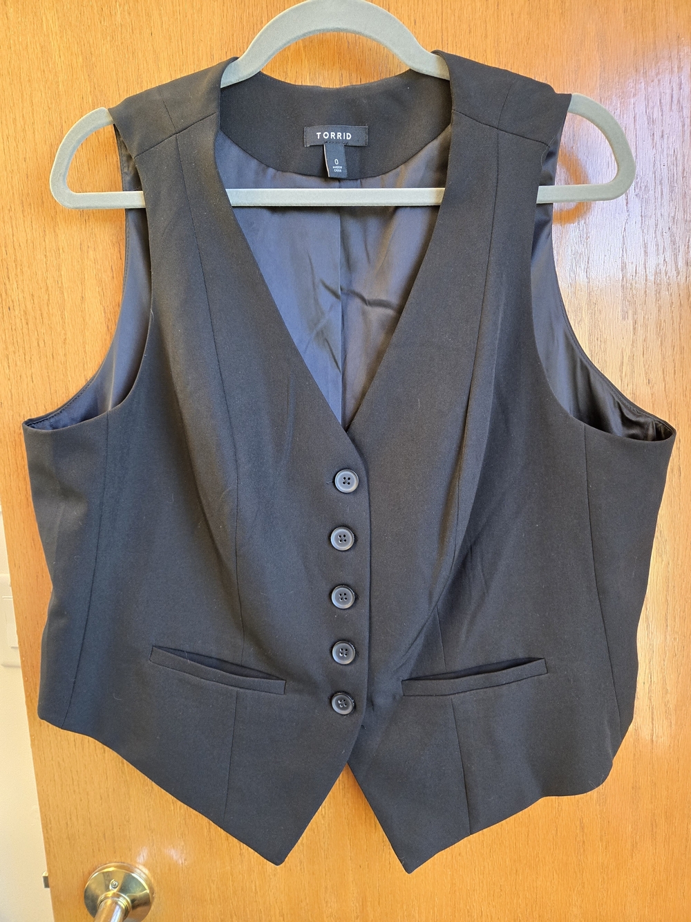Torrid Gray Classic Tailored Vest
